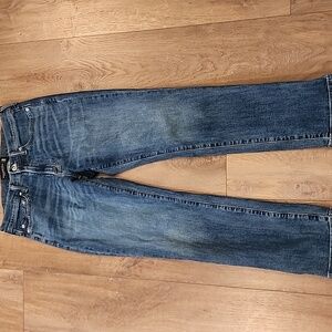 Abercrombie & Fitch Straight Stretch Denim Jeans Medium Wash Men's size 30 x 30